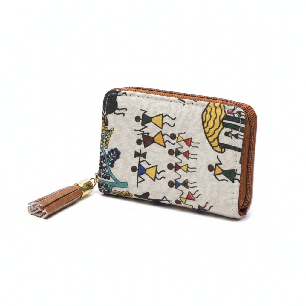 Ladies Warli Printed Wallets