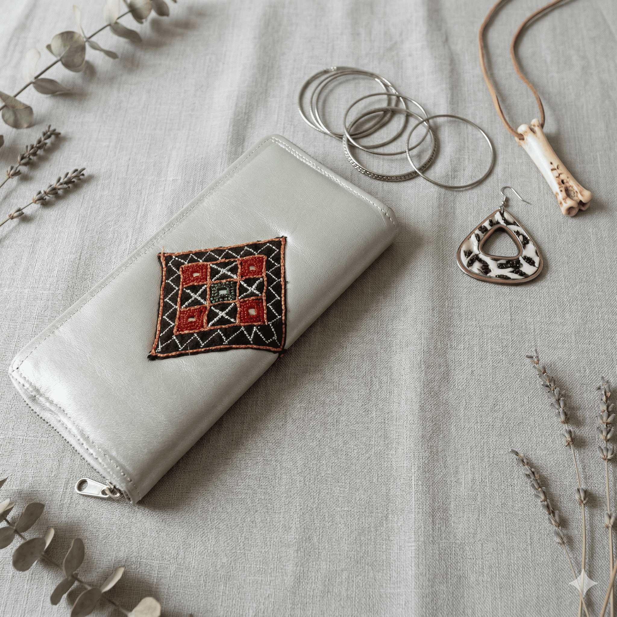 Ladies Patchwork Wallets